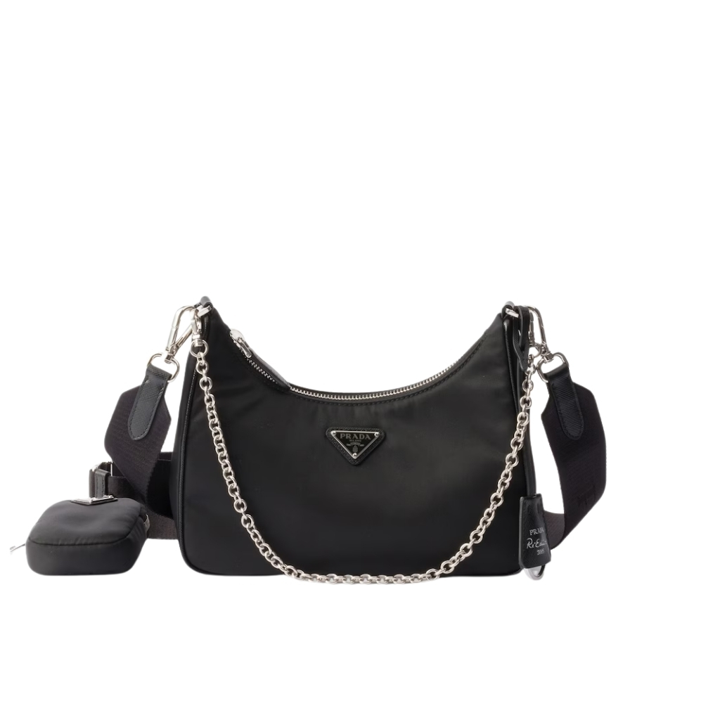 Prada Re Edition 2005 Re Nylon Bag Black 22cm 1BH204 R064 F0002 V V9L