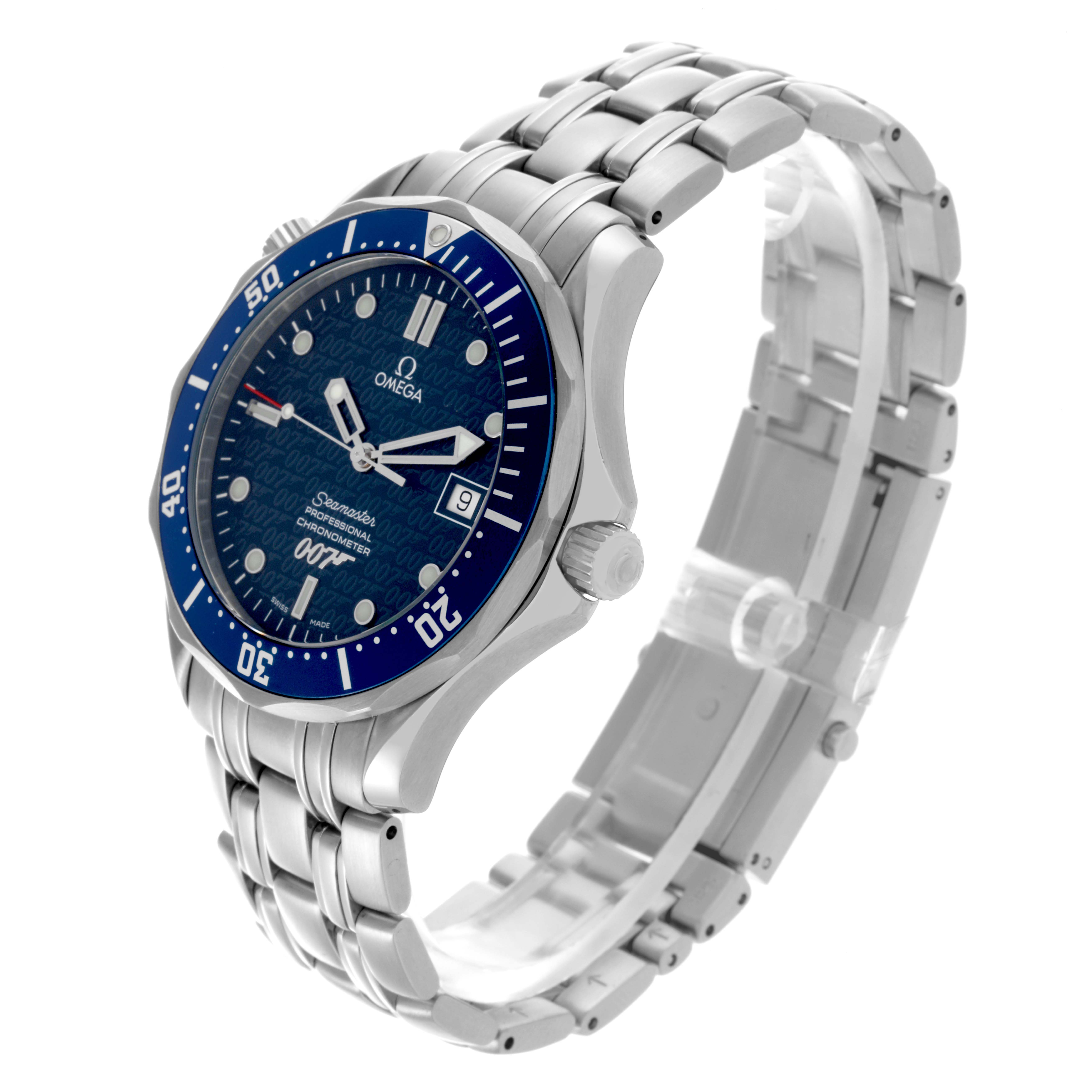 Omega Seamaster 40 Years James Bond LE Steel Mens Watch 41.5 MM 2537.80.00