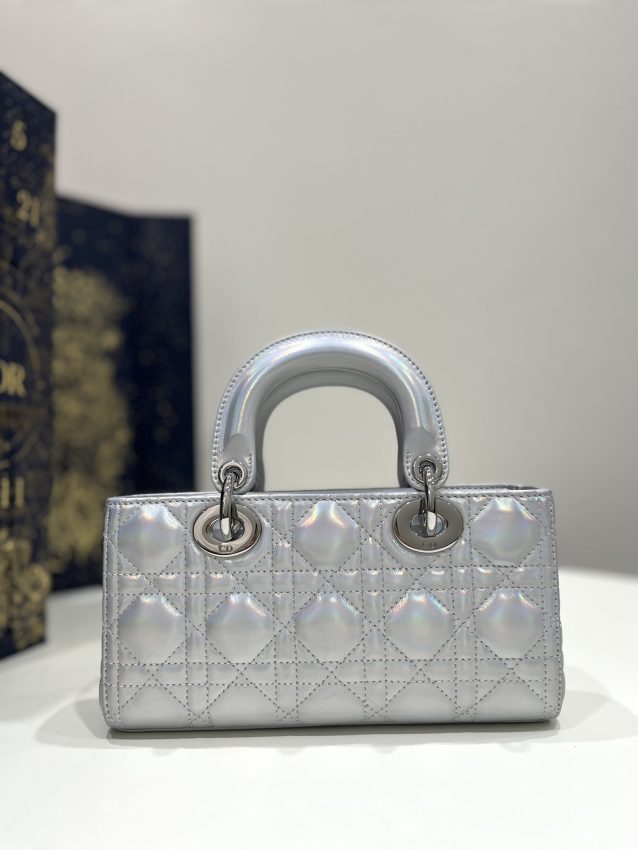 Replica Dior Lady D – Joy Bag Silver
