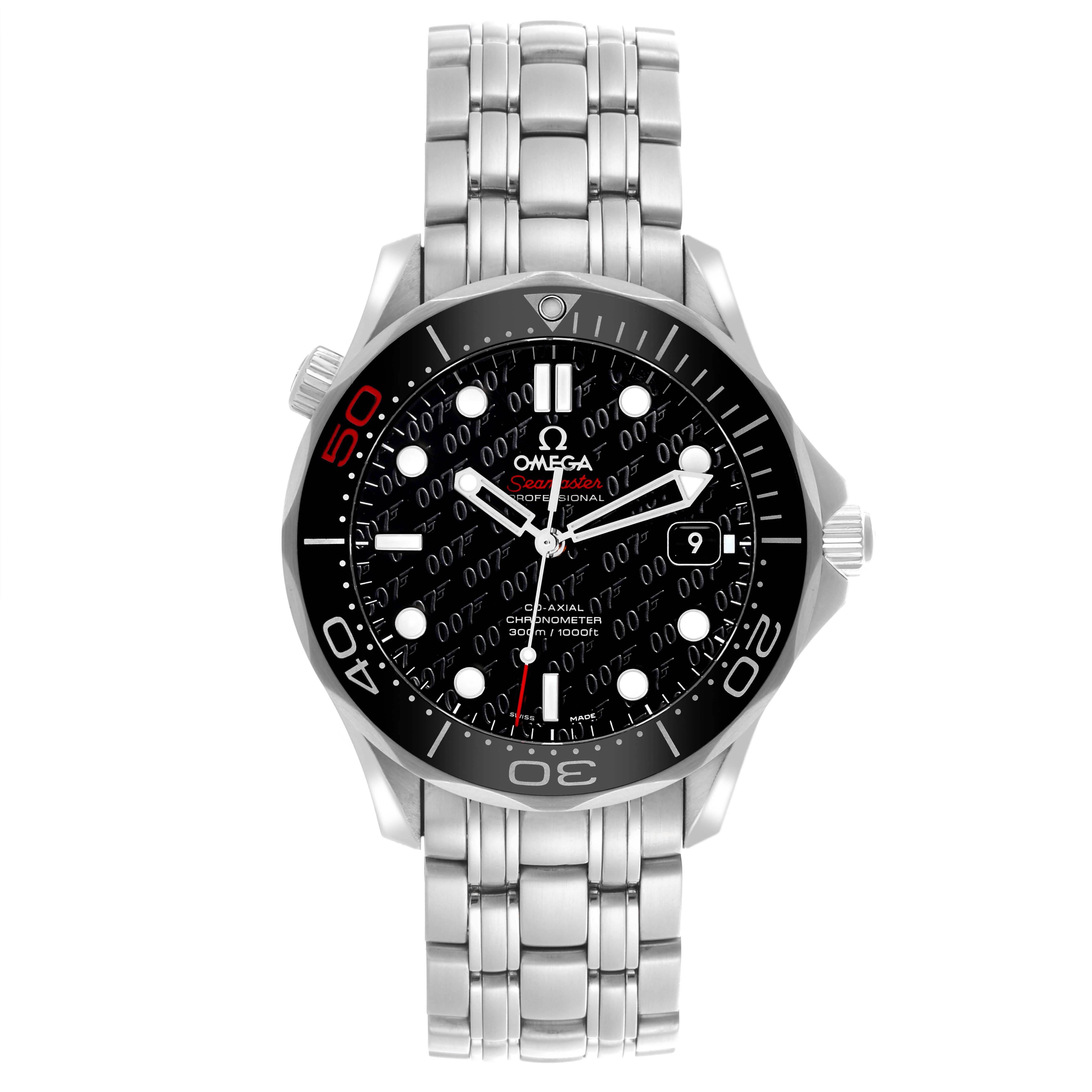 Omega Seamaster LE Bond 007 Steel Mens Watch 41.0 MM 212.30.41.20.01.005