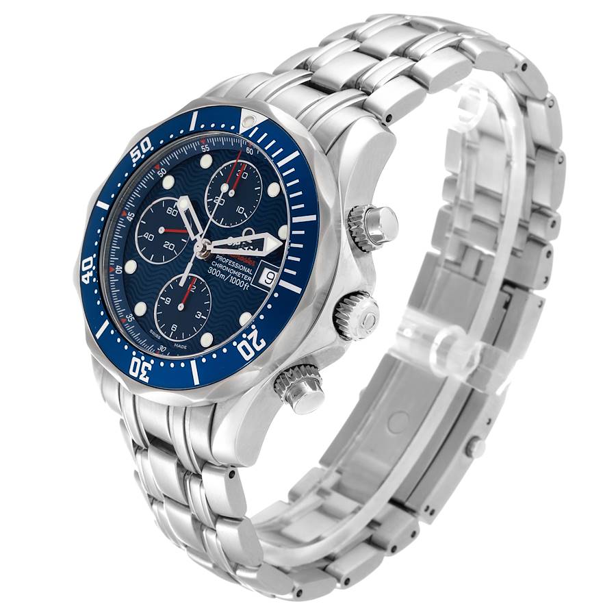 Omega Seamaster 300m Chronograph Steel Mens Watch 2225.80.00