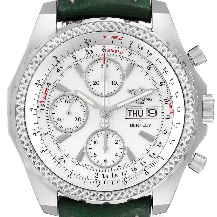 Breitling Bentley Motors GT Chronograph Steel Mens Watch A13362