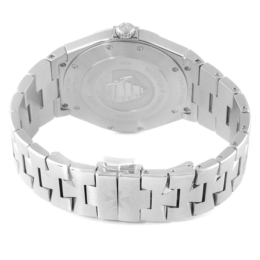 Vacheron Constantin Overseas Silver Dial Steel Mens Watch 47040