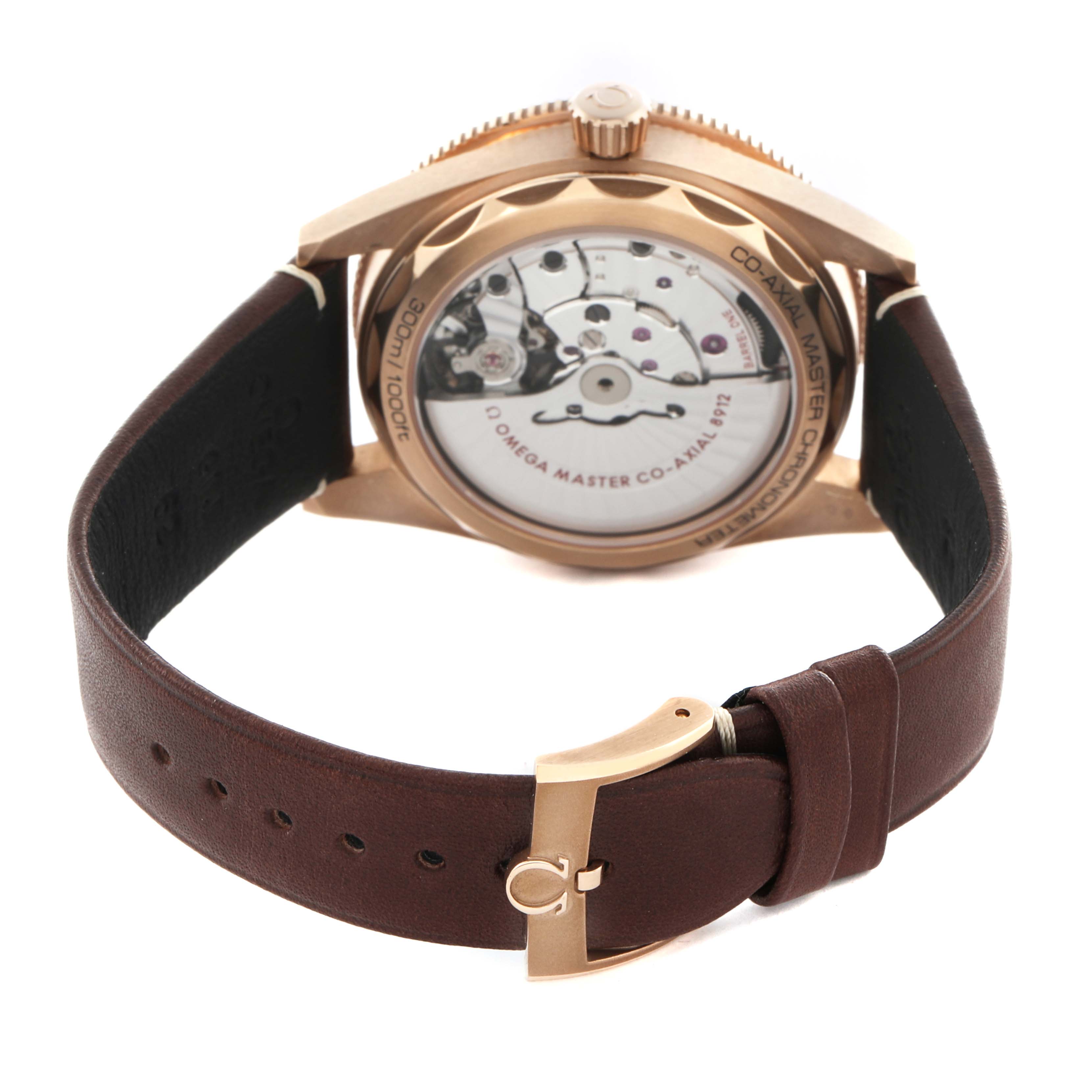 Omega Seamaster 300 Bronze Gold Mens Watch 41.0 MM 234.92.41.21.10.001