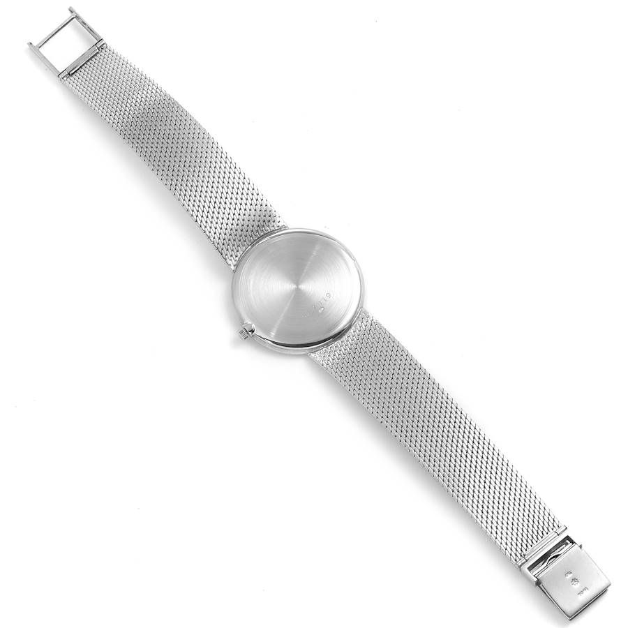 Vacheron Constantin Patrimony White Gold Vintage Mens Watch 6352