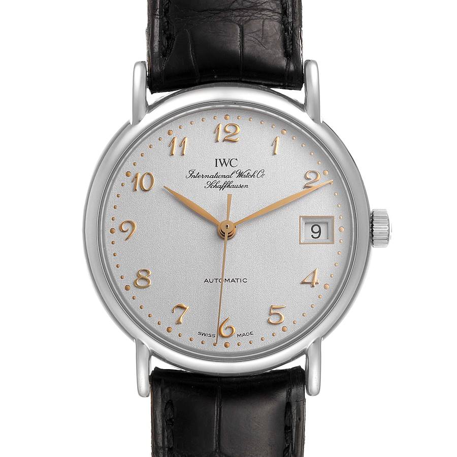 IWC Portofino Silver Dial Automatic Steel Mens Watch IW351323