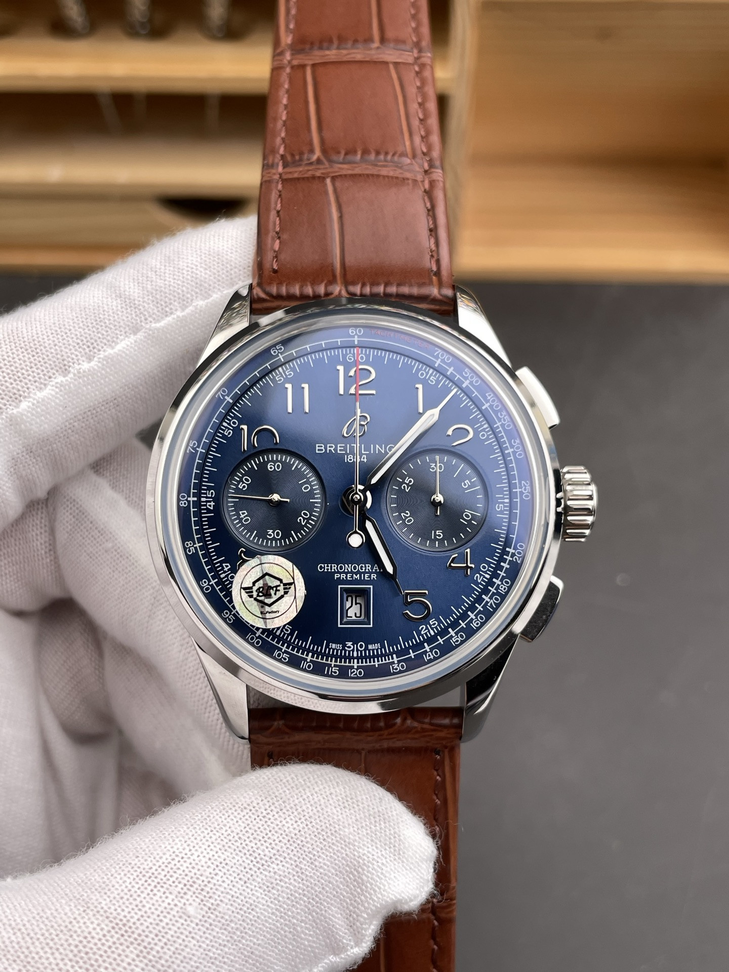 Premier B01 Blue Dial