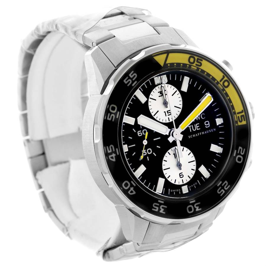 IWC Aquatimer Automatic Chronograph Day Date Mens Watch IW376701