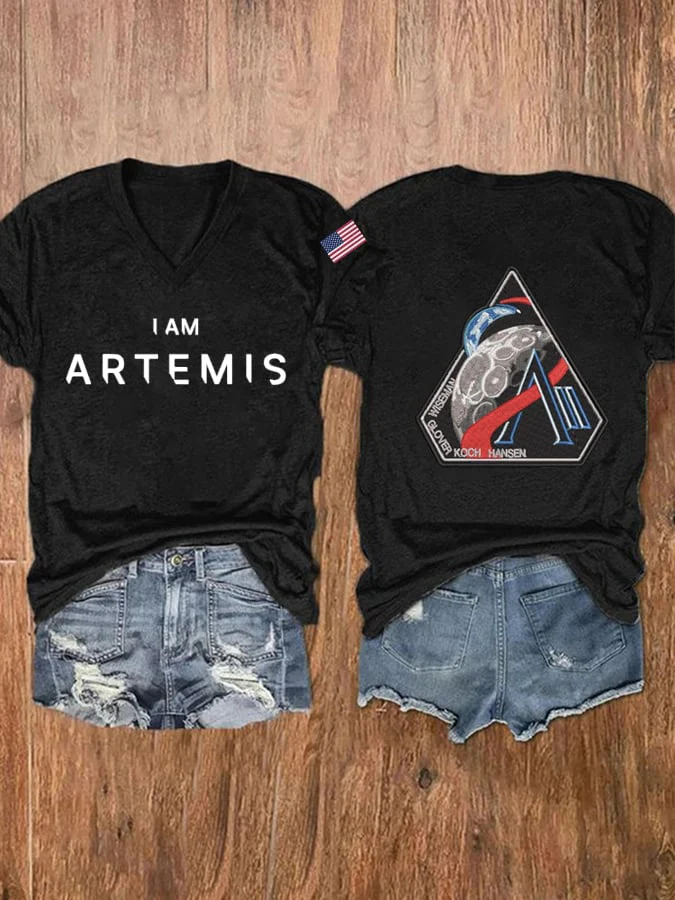 Artemis II Space Mission T-Shirt