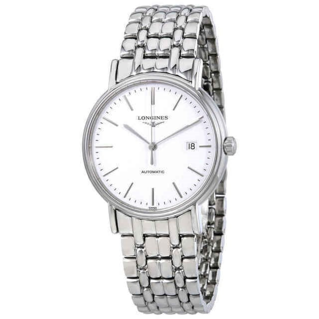 Longines Men's L4.921.4.12.6Presence Stainless Steel Watch