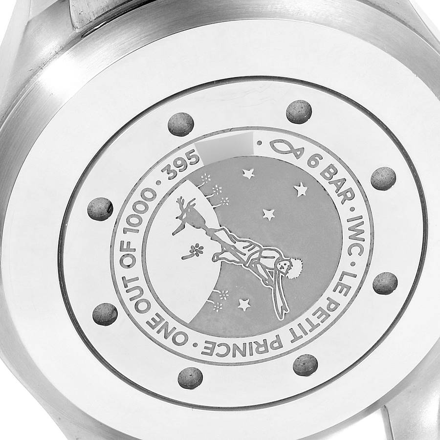 IWC Pilot Le Petit Prince Big Pilots Blue Dial Mens Watch IW500908