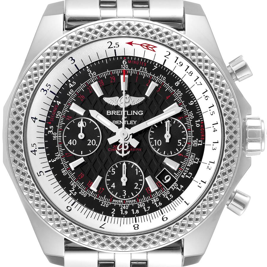 Breitling Bentley B06 Black Dial Chronograph Watch AB0612
