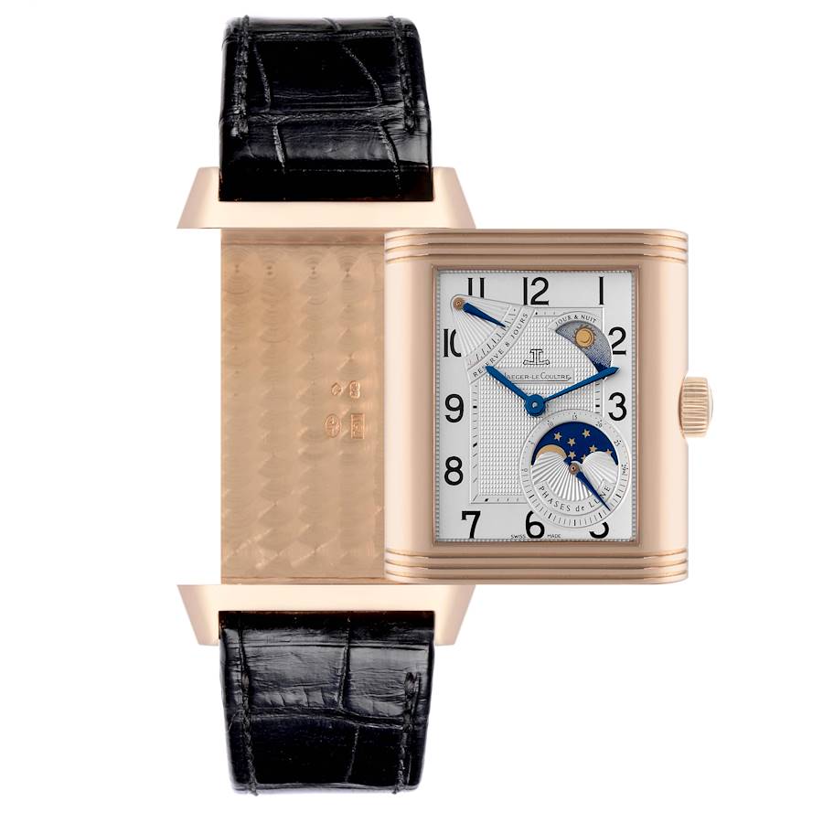 Jaeger LeCoultre Reverso Sun Moon Rose Gold Watch 270.2.63 Q3042420