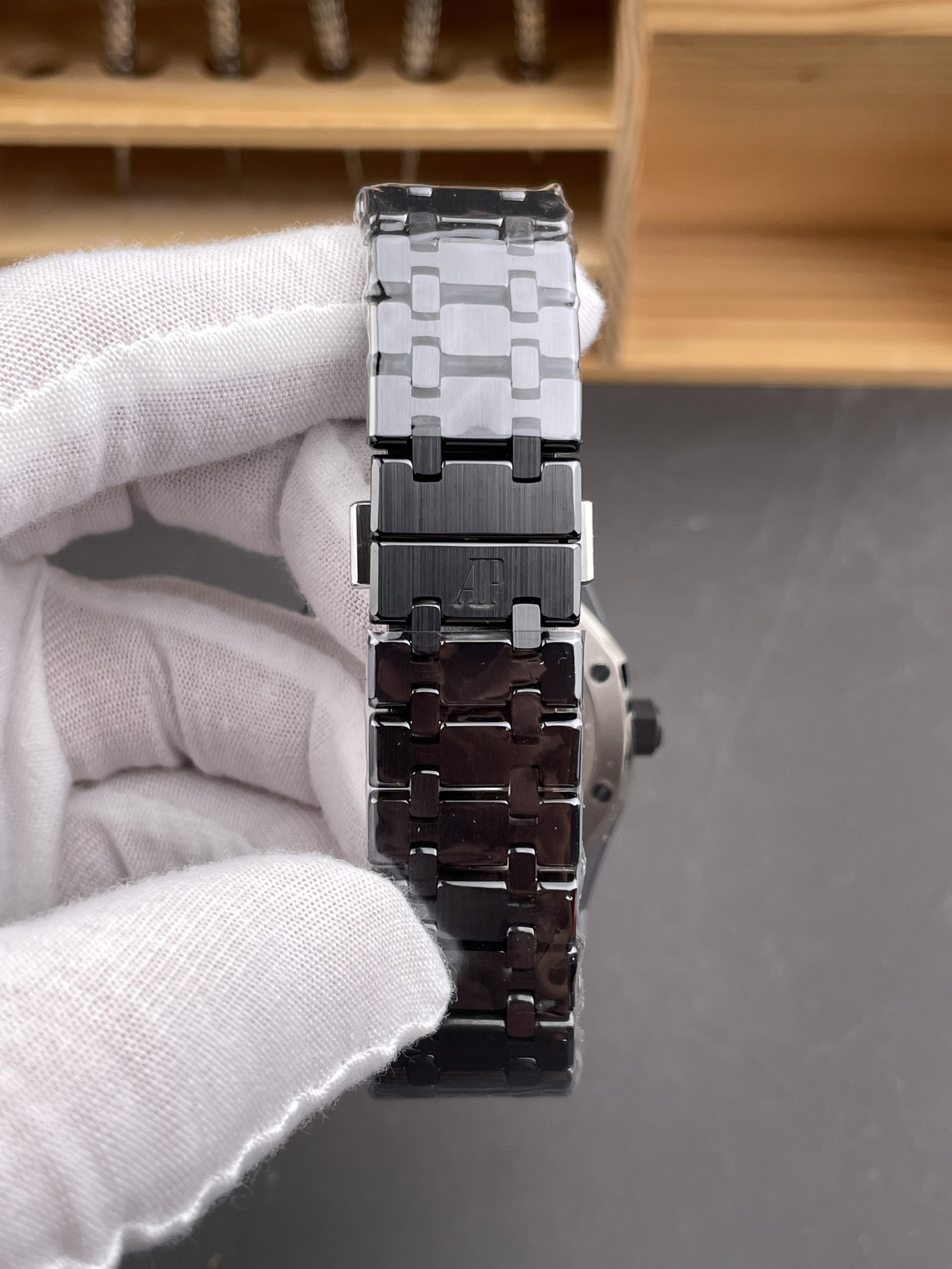 Royal Oak 15416 Black Ceramic Skeleton