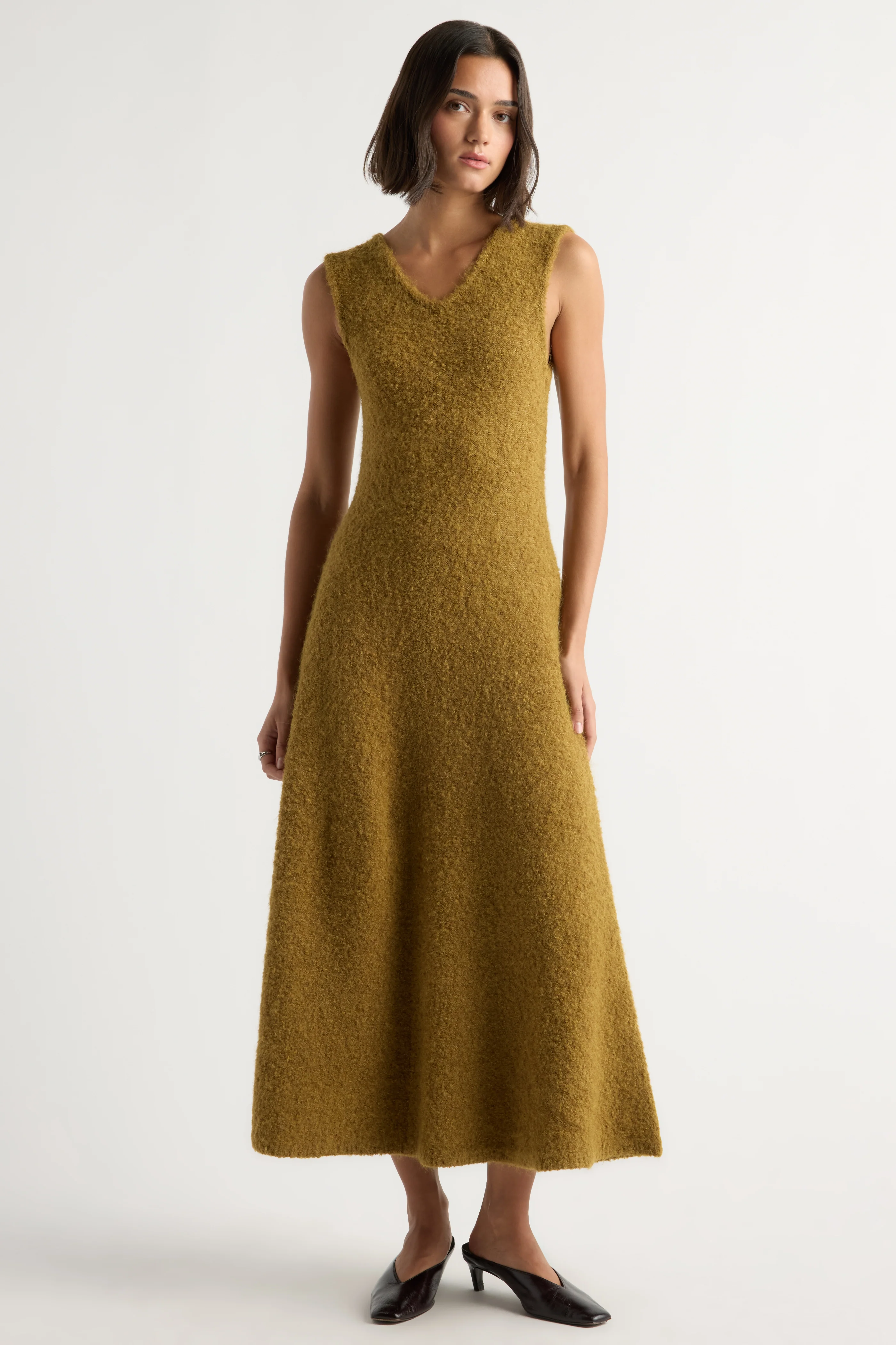 Delilah A-Line Sweater Dress
