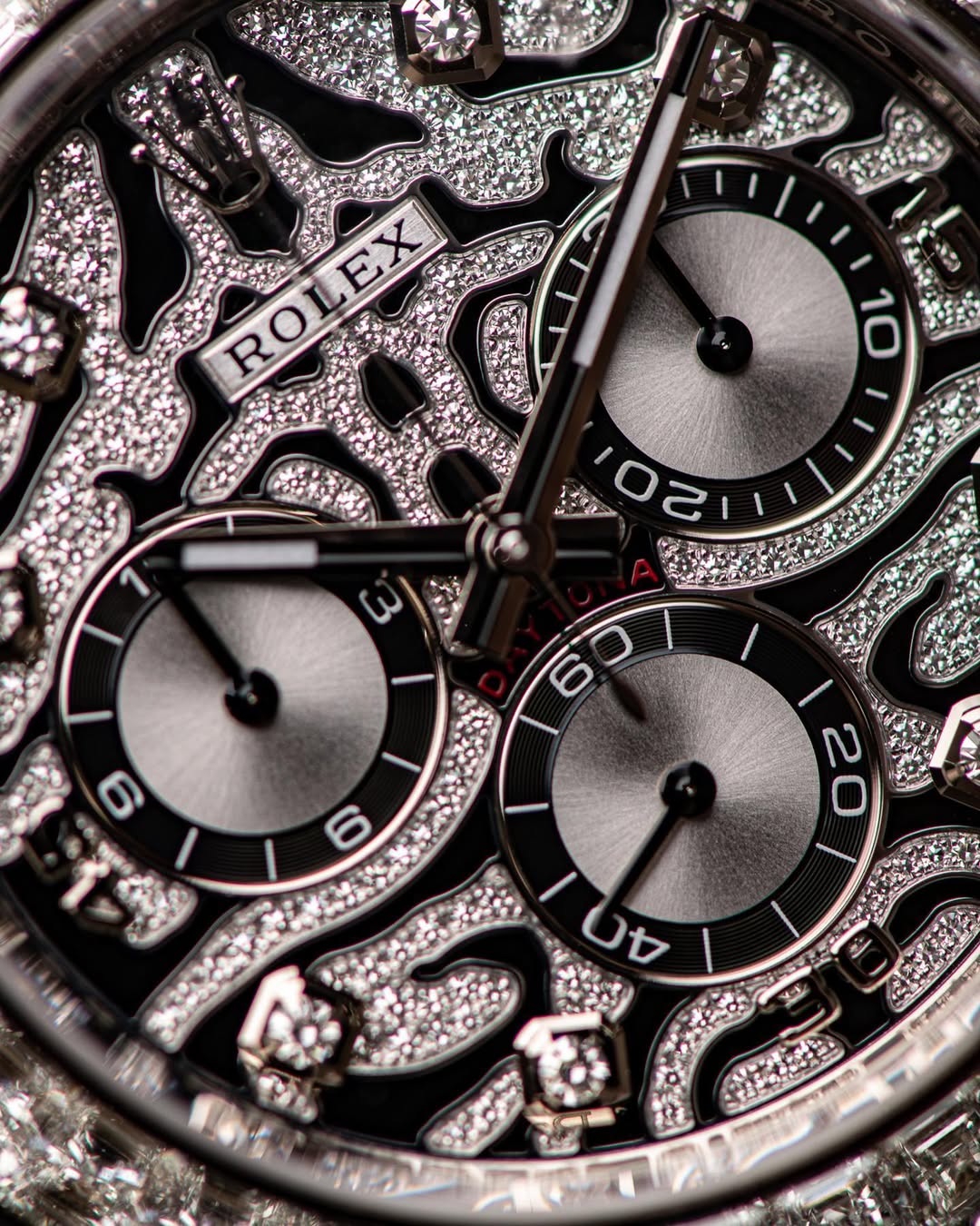 Rolex Cosmograph Daytona Eye of Tiger White Gold/Yellow Gold Oysterflex Strap