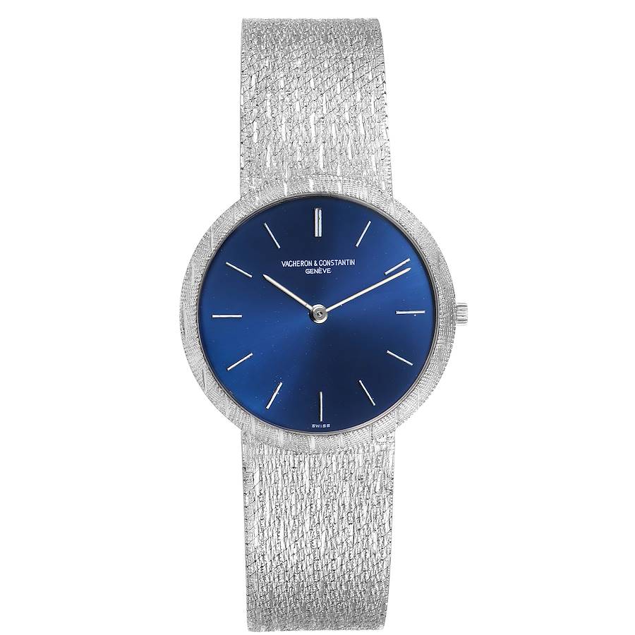 Vacheron Constantin Patrimony White Gold Vintage Mens Watch 6352