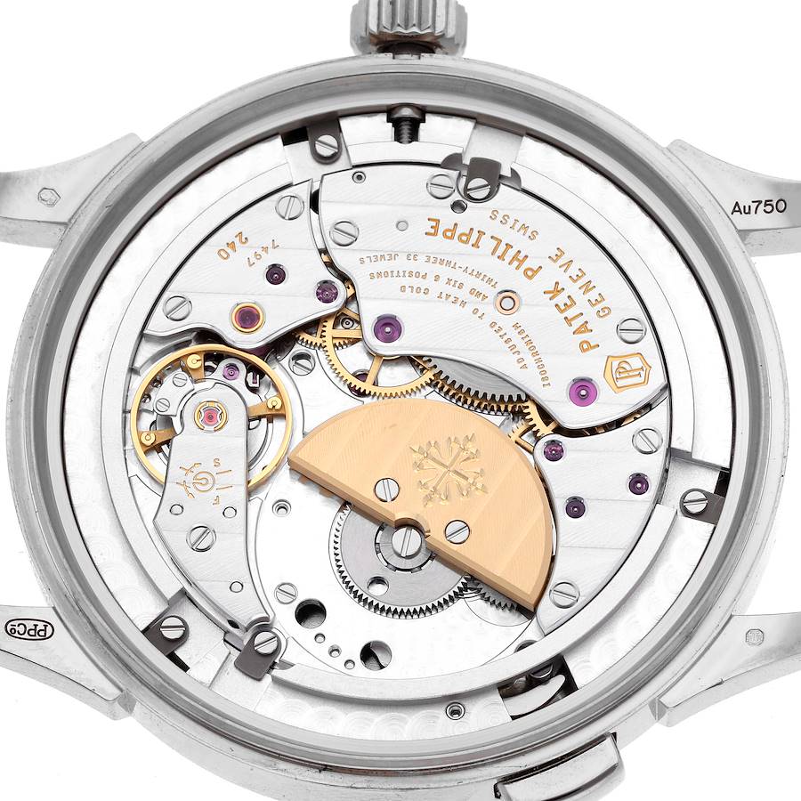 Patek Philippe World Time Complications White Gold Mens Watch 5231G