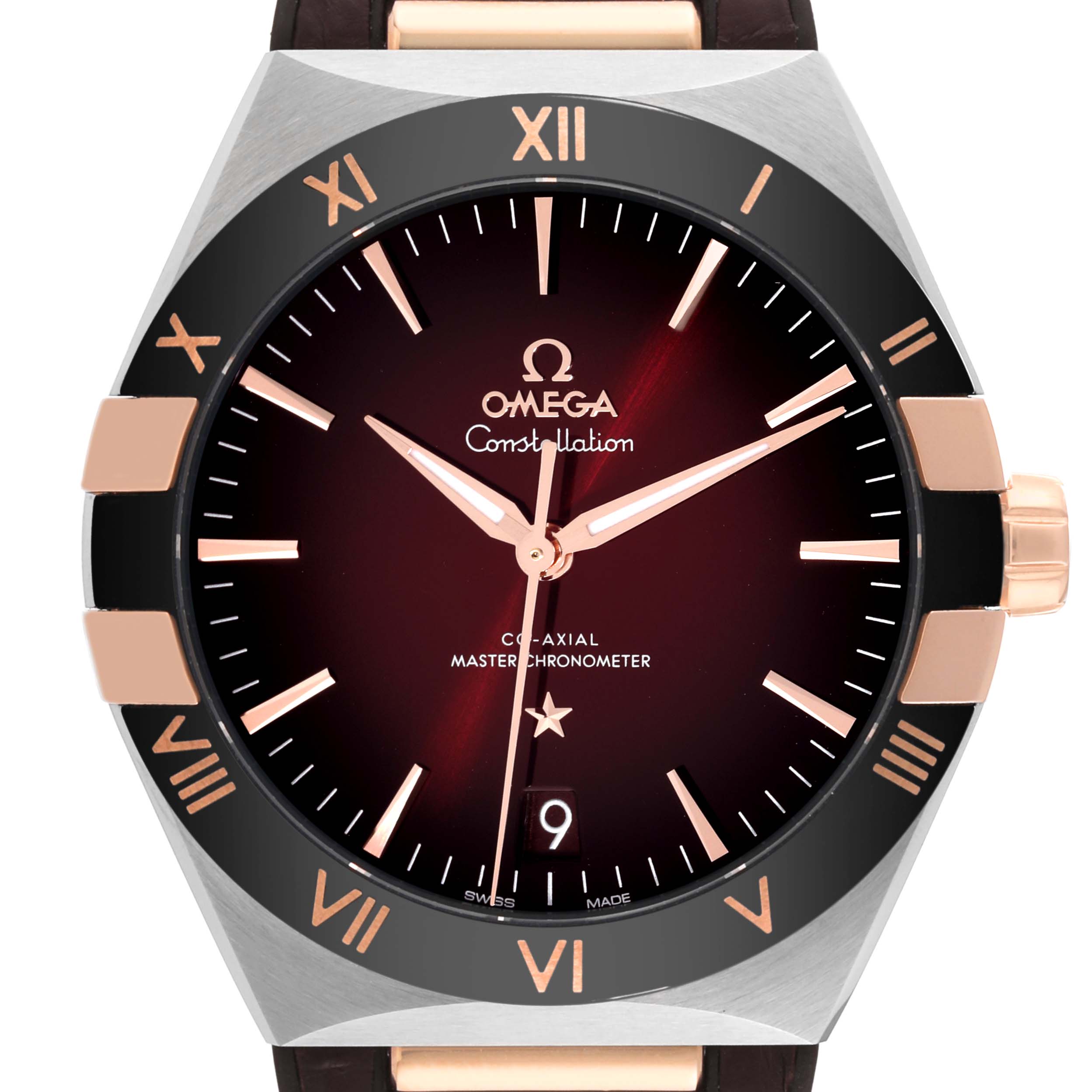 Omega ConstellationSteel Rose Gold Mens Watch 41.0 MM 131.23.41.21.11.001
