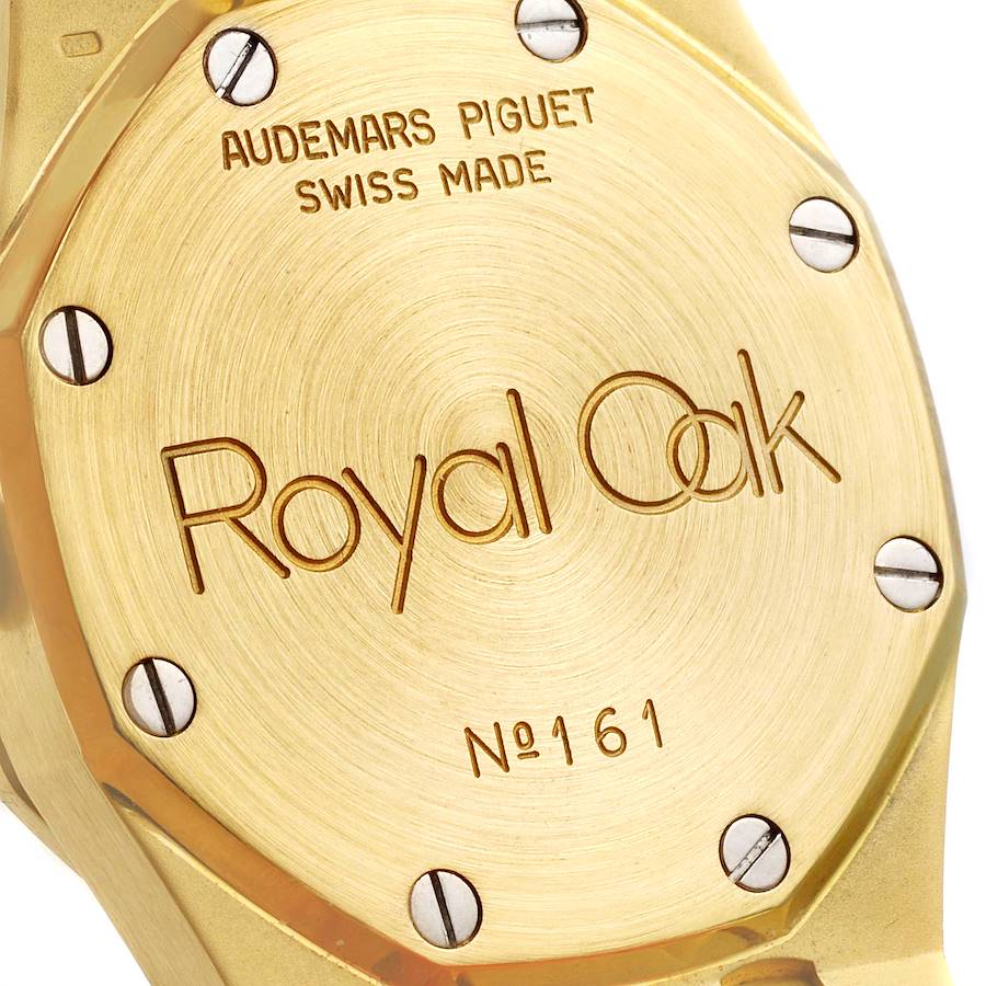 Audemars Piguet Royal Oak Yellow Gold Diamond Rubies Watch 14587