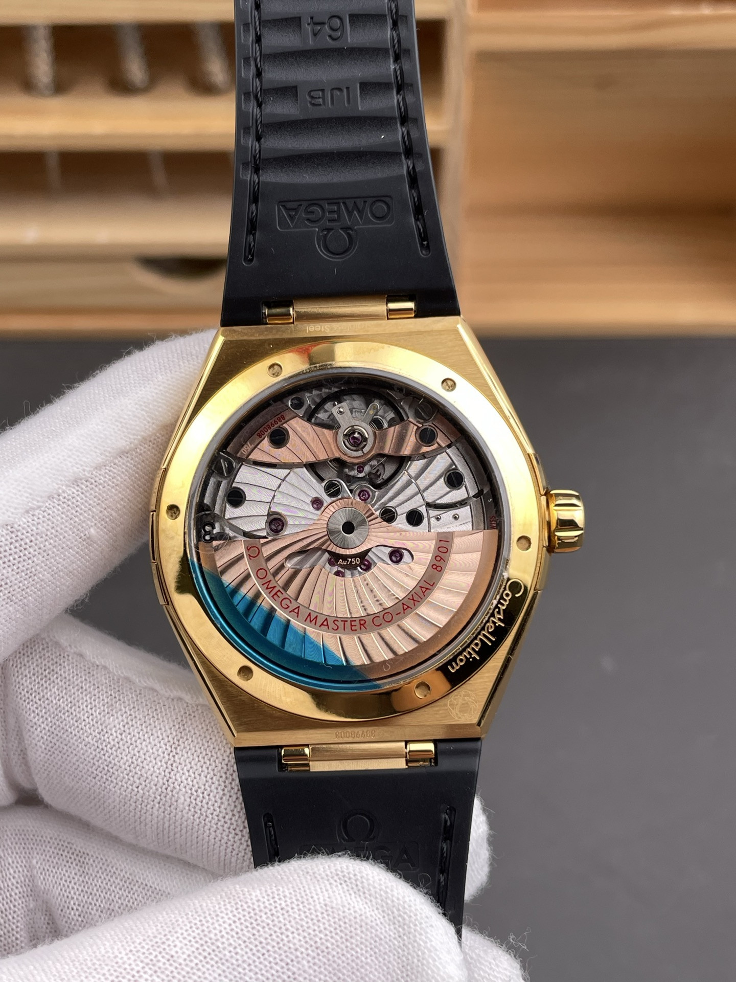 5th Gen Constellation Yellow Gold, Black Dial
