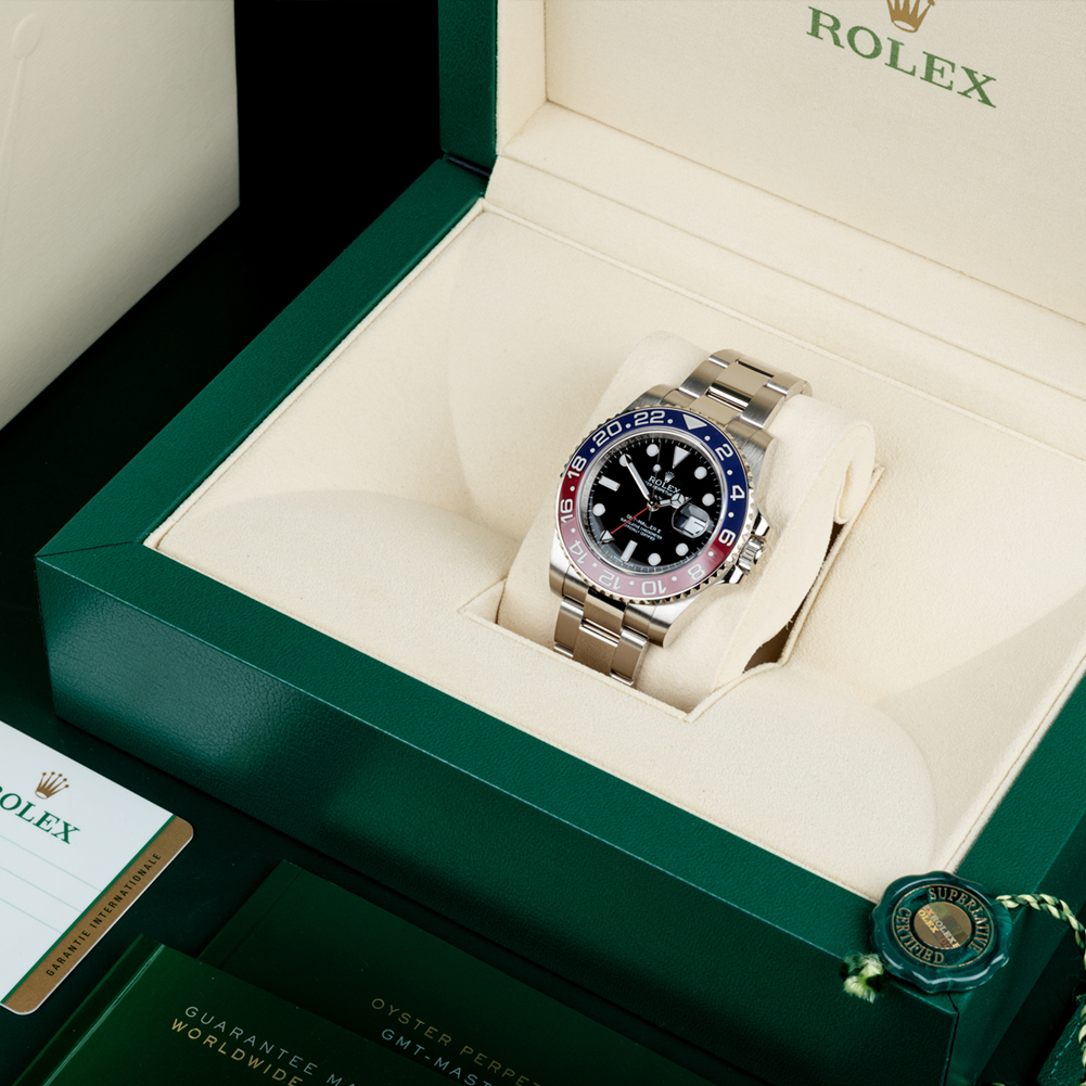 2025 GMT-Master II Oyster, 40 mm, white gold M126729VTNR-0001