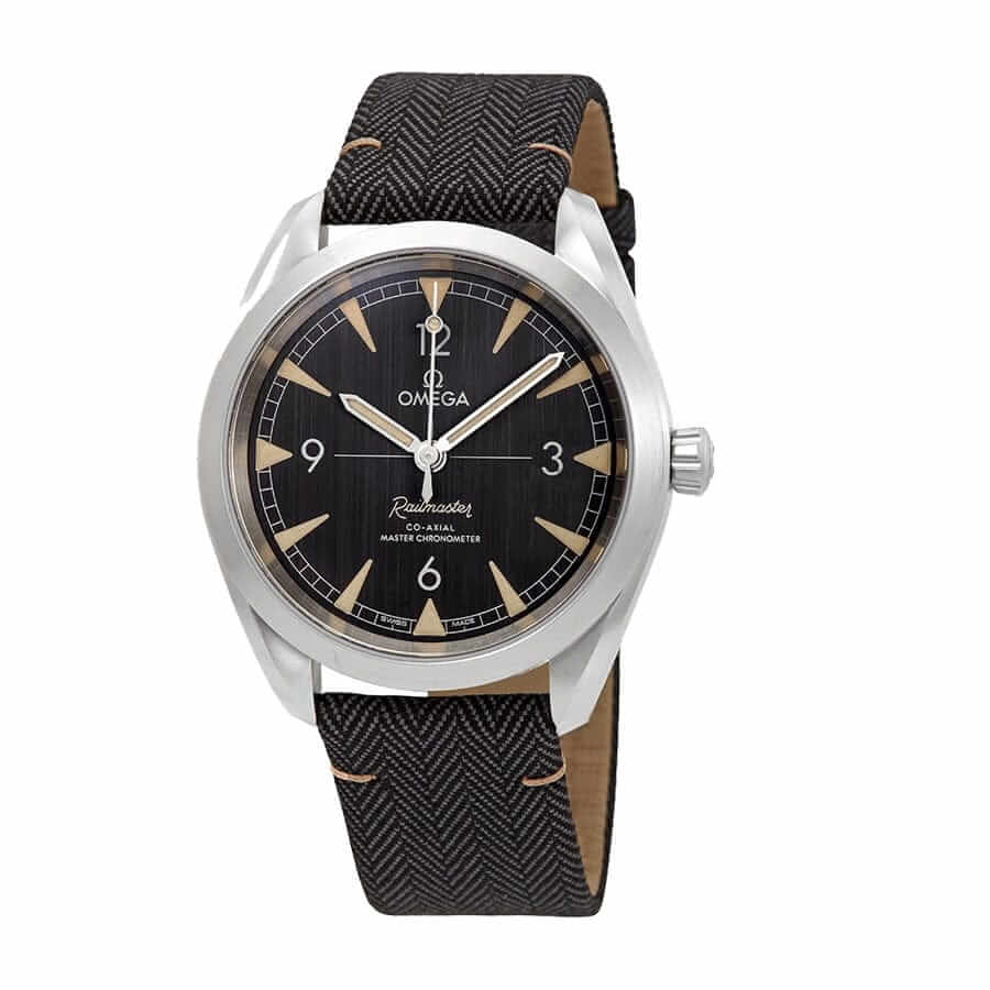 Omega Railmaster 220.12.40.20.01.001 Super Clone Black Dial & Bracelet