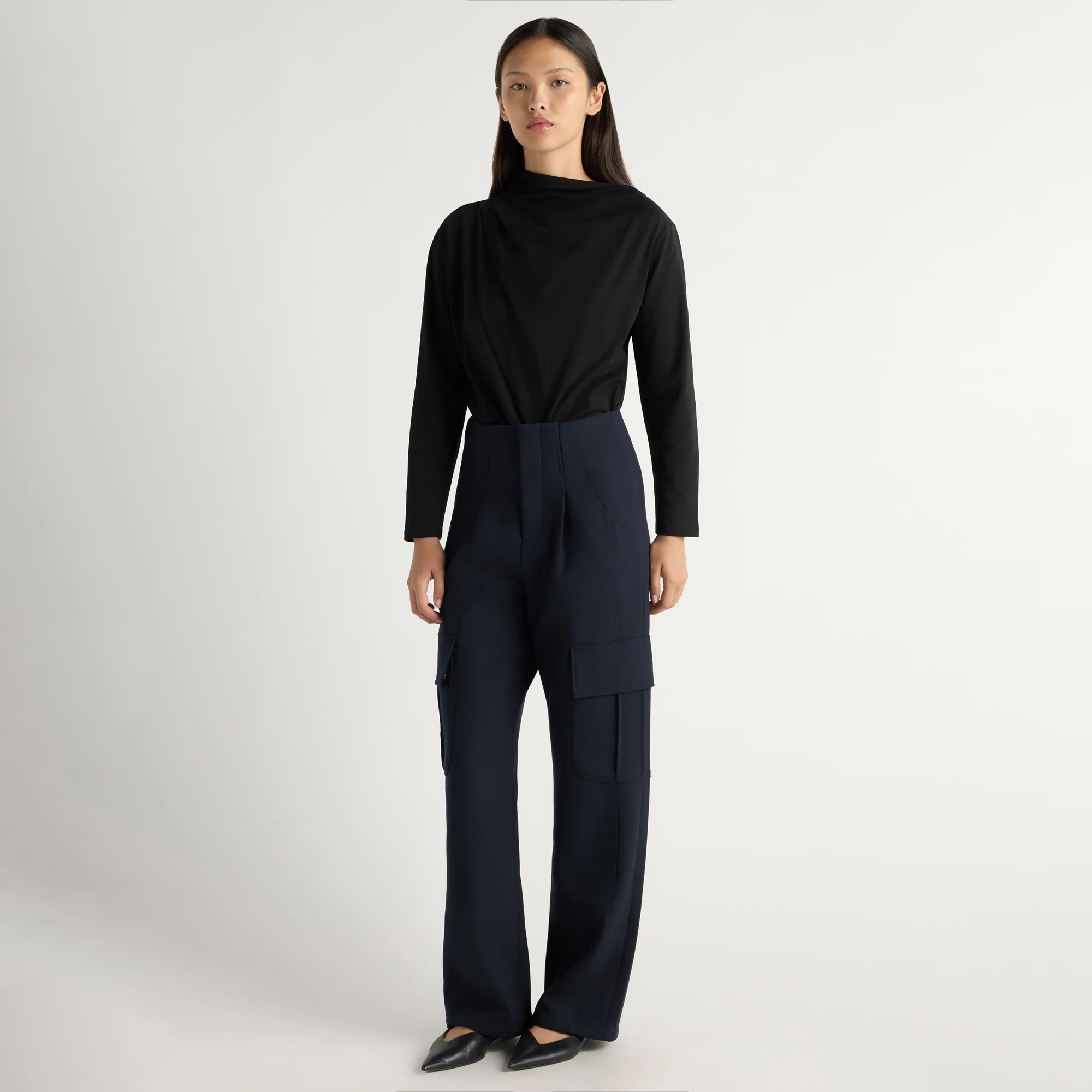 Lynda Tailored Utility Pant