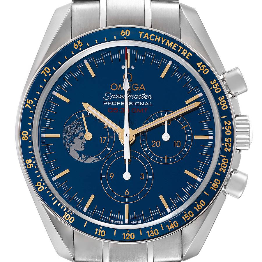 Omega Speedmaster Moonwatch Apollo 17 Limited Edition Steel Mens Watch 311.30.42.30.03.001