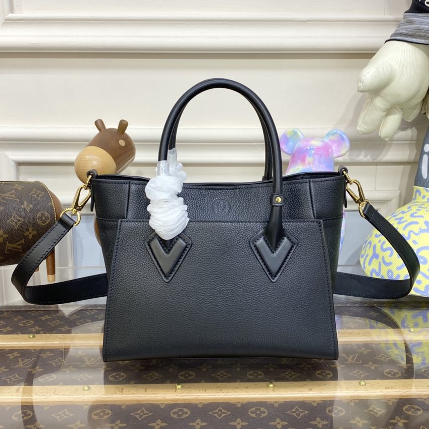 Replica Louis Vuitton On My Side PM Full Black
