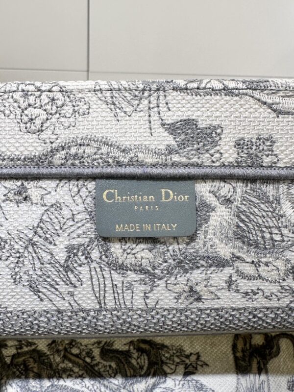 Replica Dior Tote Book Tiger Grey