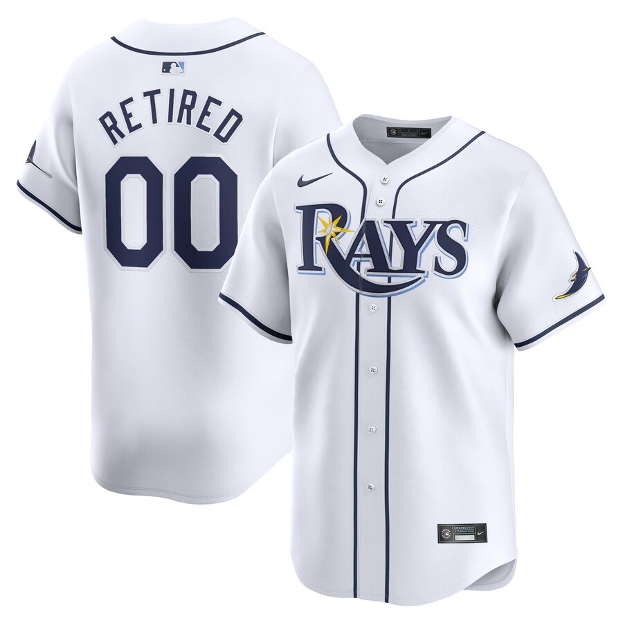 Tampa Bay Rays Home Limited Pick-A-Player Retired Roster Jersey White