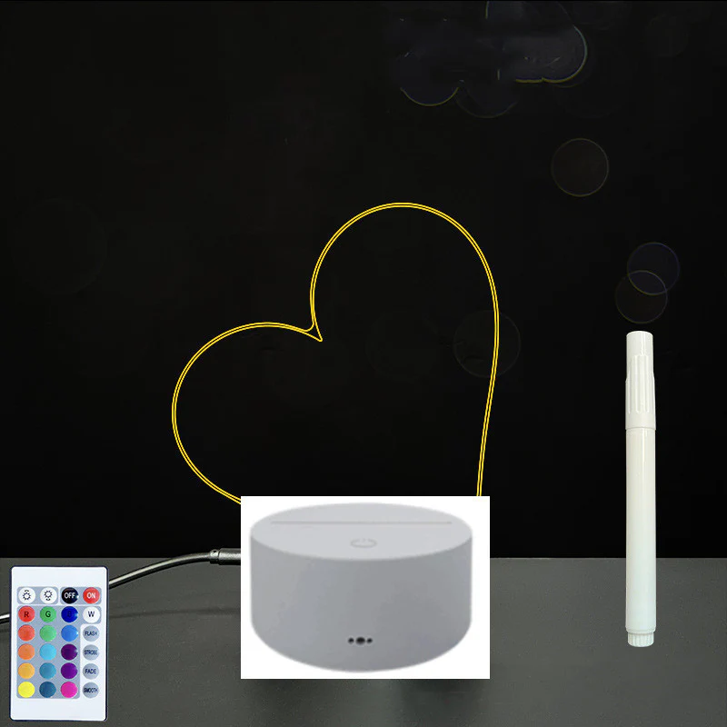 3D Acrylic Board Handwriting Message Board