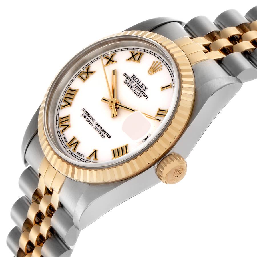 Rolex Datejust Midsize Steel Yellow Gold Ladies Watch 68273