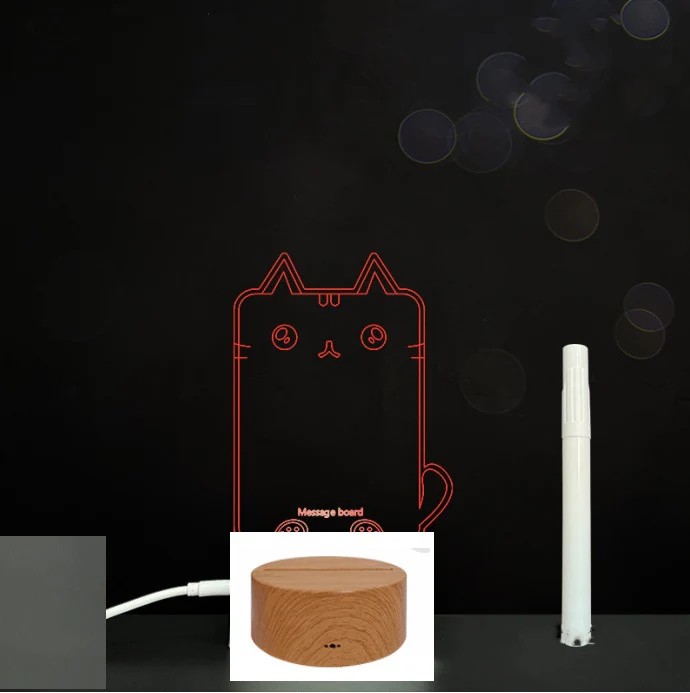 3D Acrylic Board Handwriting Message Board