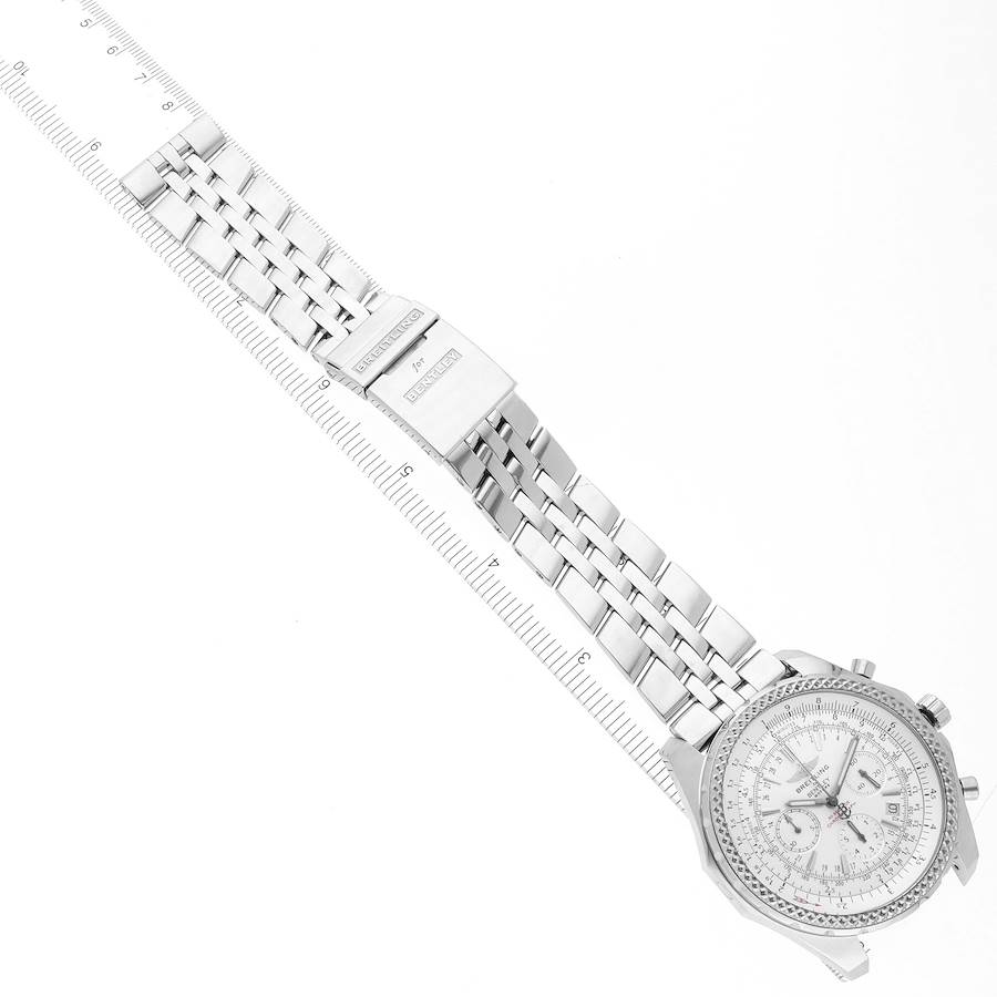 Breitling Bentley Motors Silver Dial Steel Chronograph Watch A25362