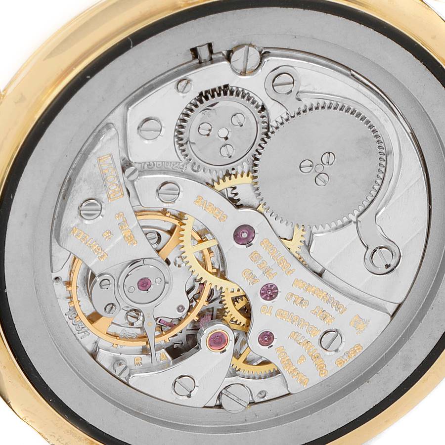 Vacheron Constantin 18K Yellow Gold Ultra Thin White Dial Mens Watch 33216