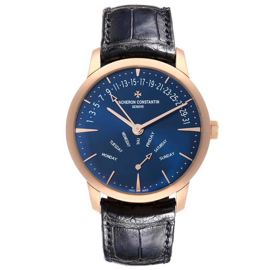 Vacheron Constantin Patrimony Retrograde Rose Gold Watch 4000U