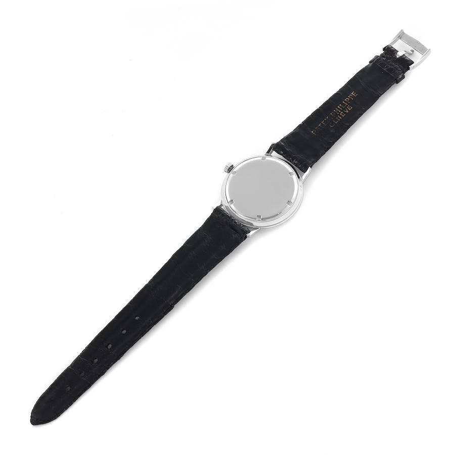 Patek Philippe Calatrava Steel Vintage Mens Watch 3509A Papers