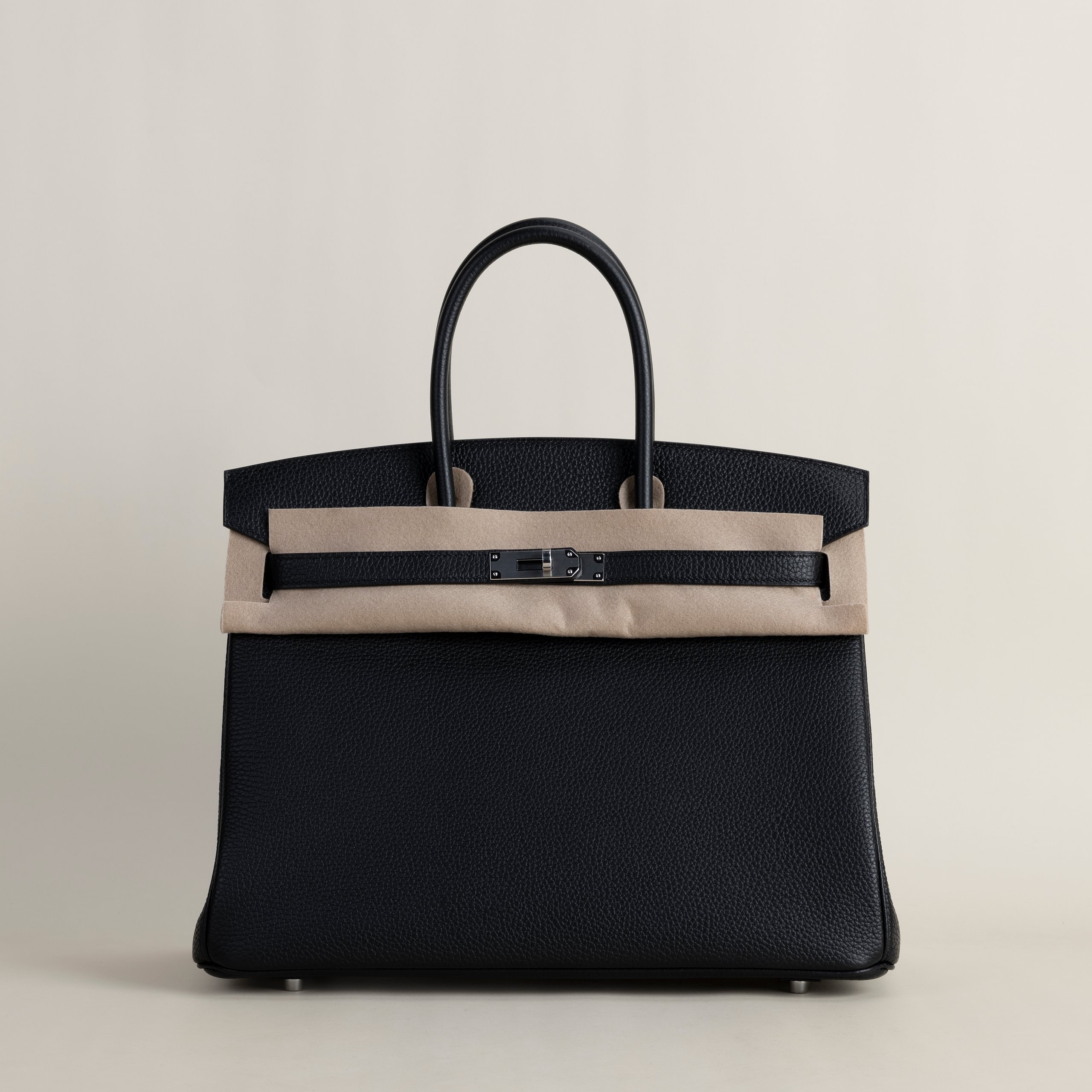 Birkin 35cm Clemence leather NOIR GHW