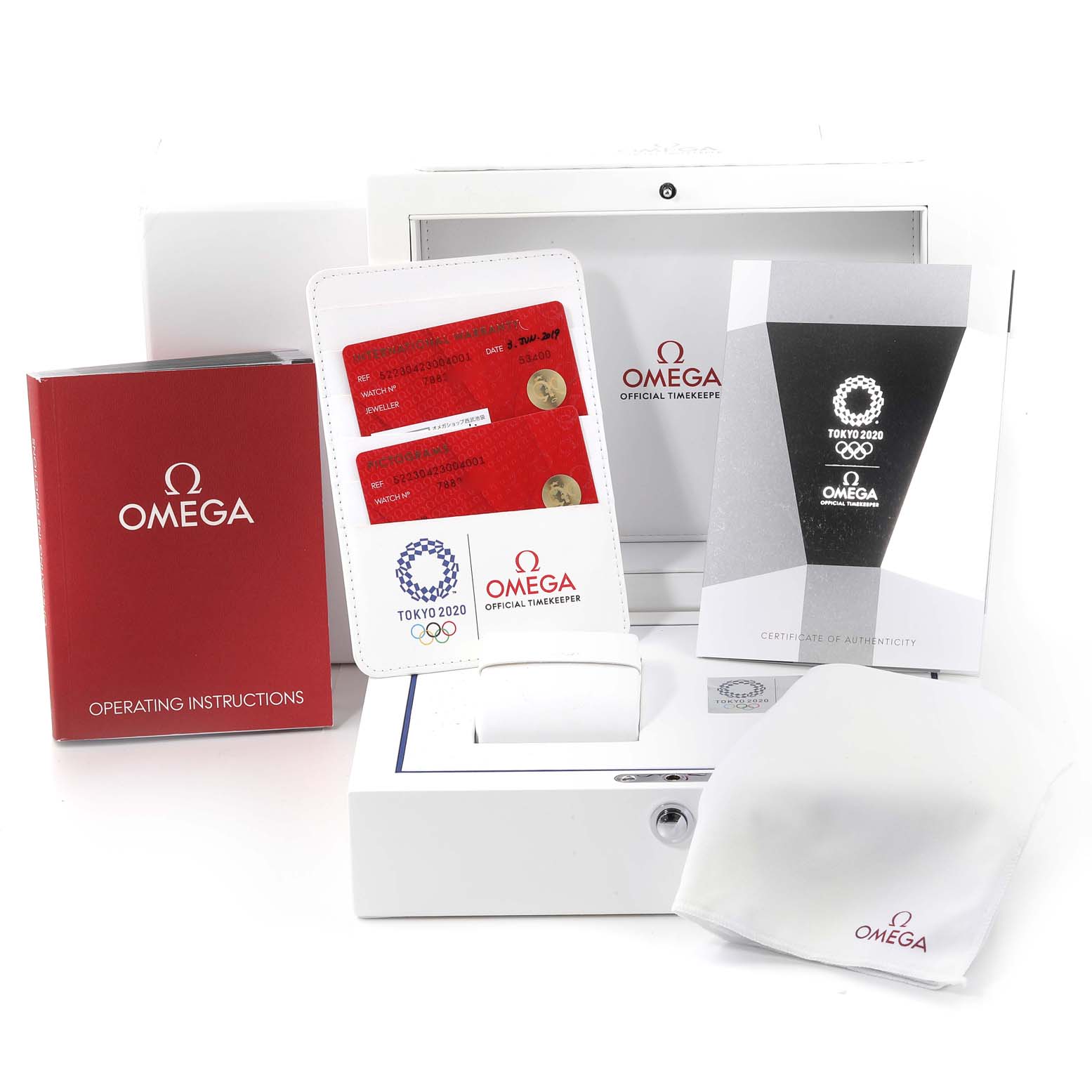 Omega Speedmaster Tokyo 2020 Olympics Limited Edition Mens Watch 42.0 MM 522.30.42.30.04.001