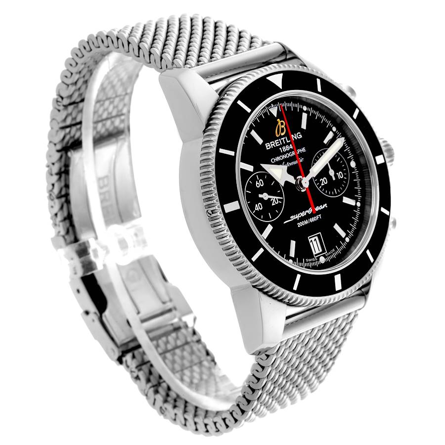 Breitling SuperOcean Heritage Chrono Black Dial Mens Watch A23370