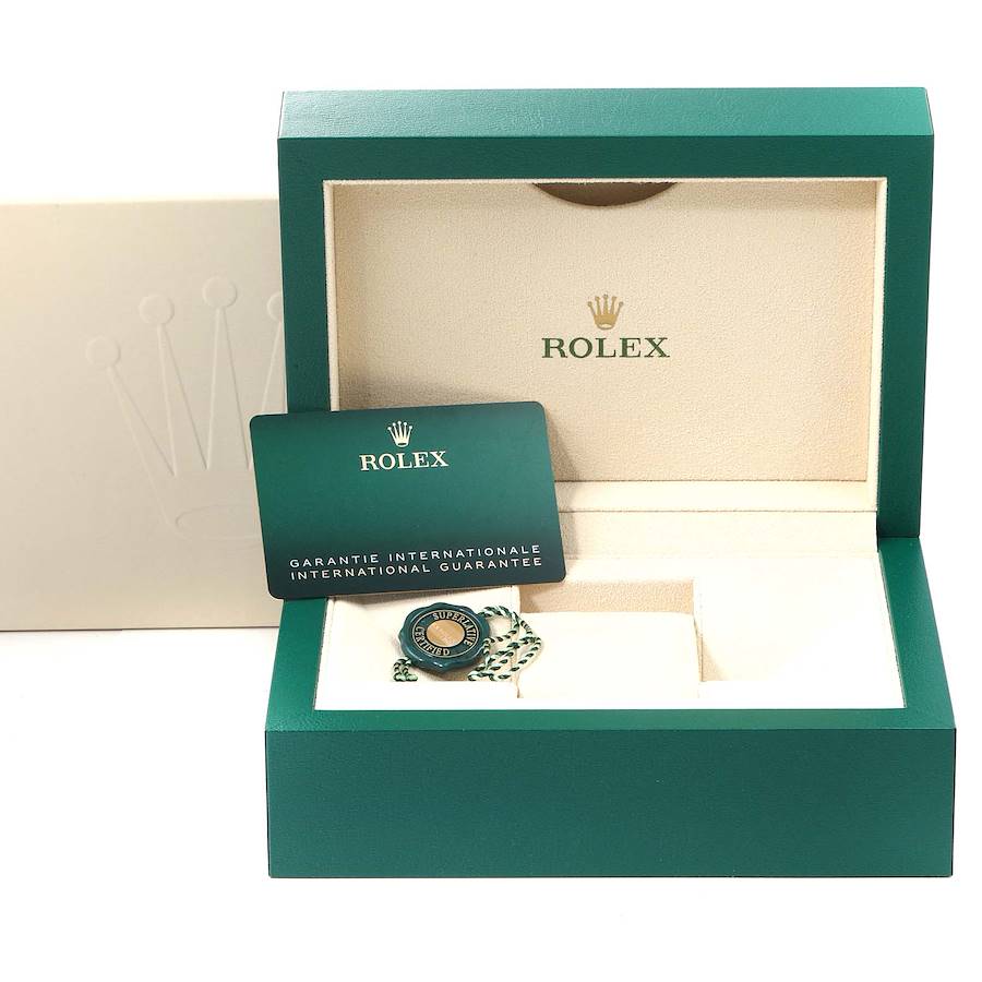 Rolex Datejust 36 Wimbledon Dial Steel EverRose Gold Watch 126231 Unworn