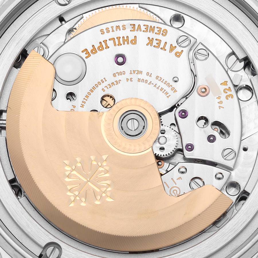 Patek Philippe Complications Annual Calendar Moonphase Steel Mens Watch 4947