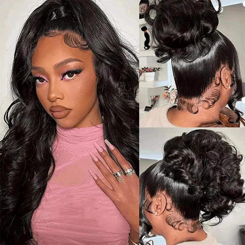 Megalook Bogo Free Body Wave Loose Curly 360 Lace Front Wig 250% Density Full And Thick Human Hair