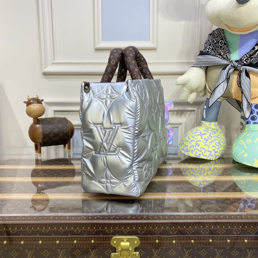 Replica LV Onthego Silver Soft