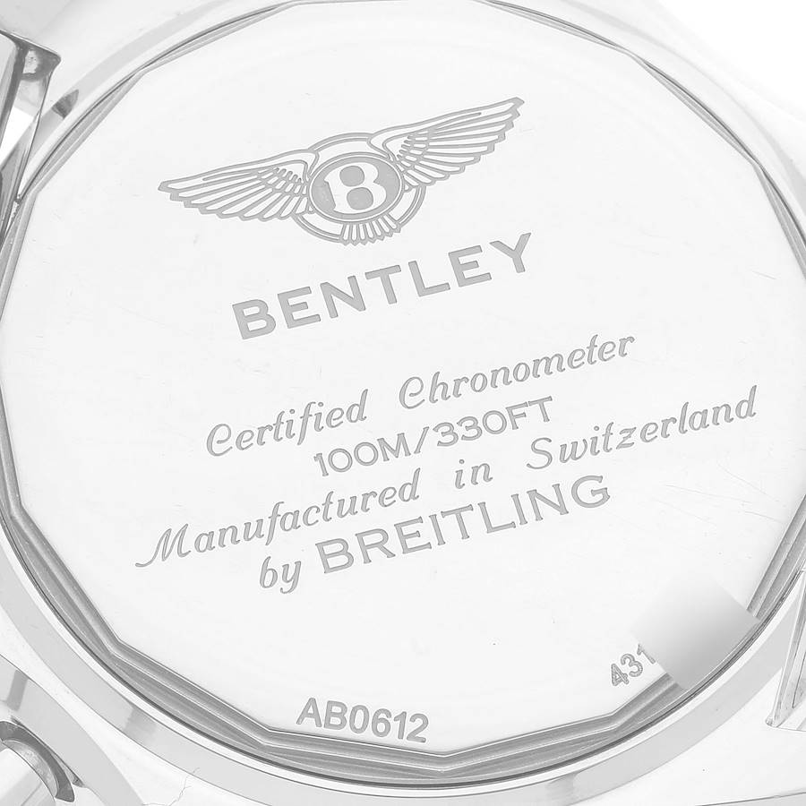 Breitling Bentley B06 Black Dial Chronograph Watch AB0612