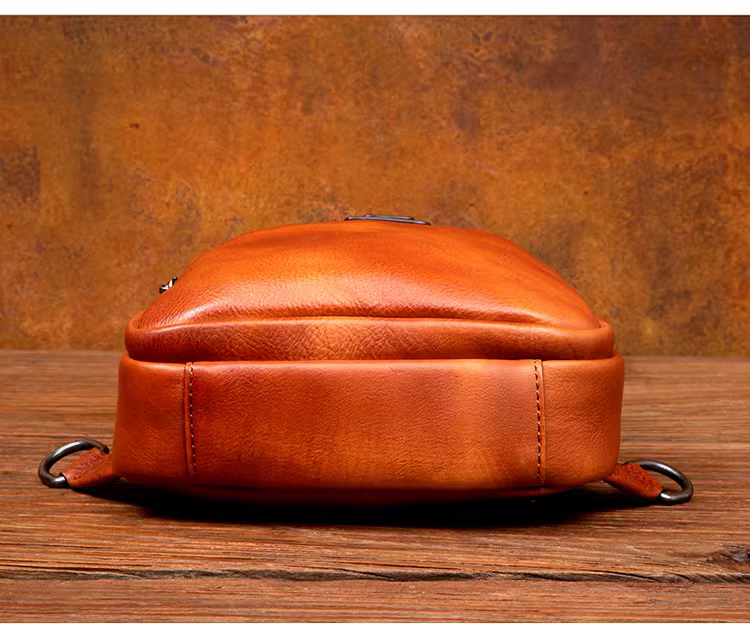 Genuine leather casual bag