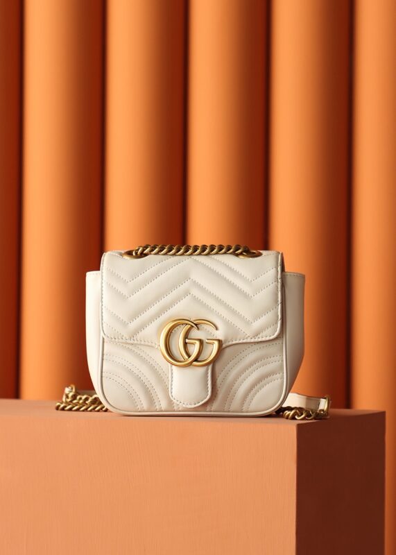 Replica Gucci GG Marmont Square Beige