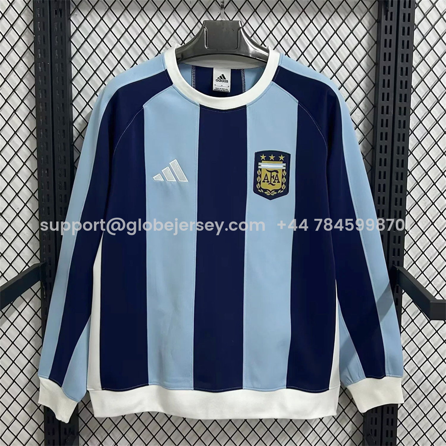 Argentina 25-26 Retro Style Unisex Pullover Hoodie